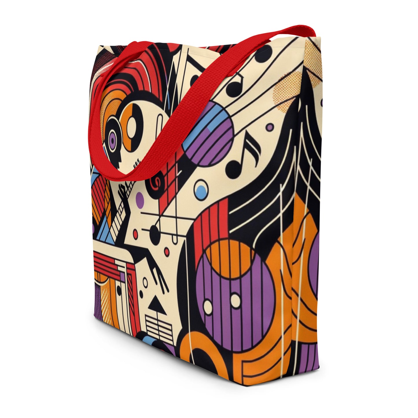 Large Tote Bag - Afro Fusion Music