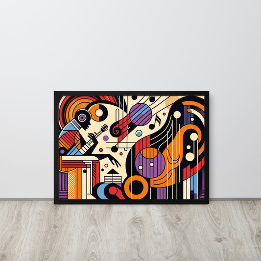 Framed Matte Paper Poster - Afro Fusion Music