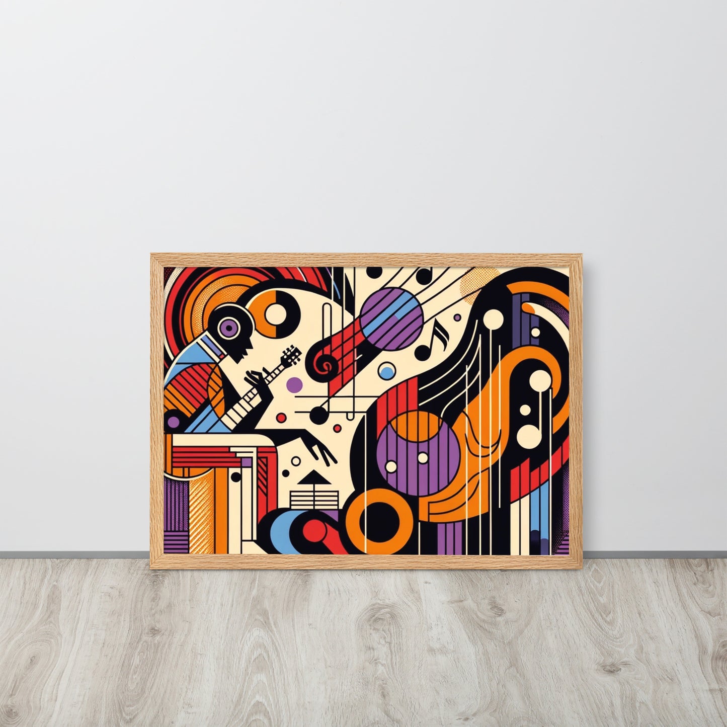 Framed Matte Paper Poster - Afro Fusion Music